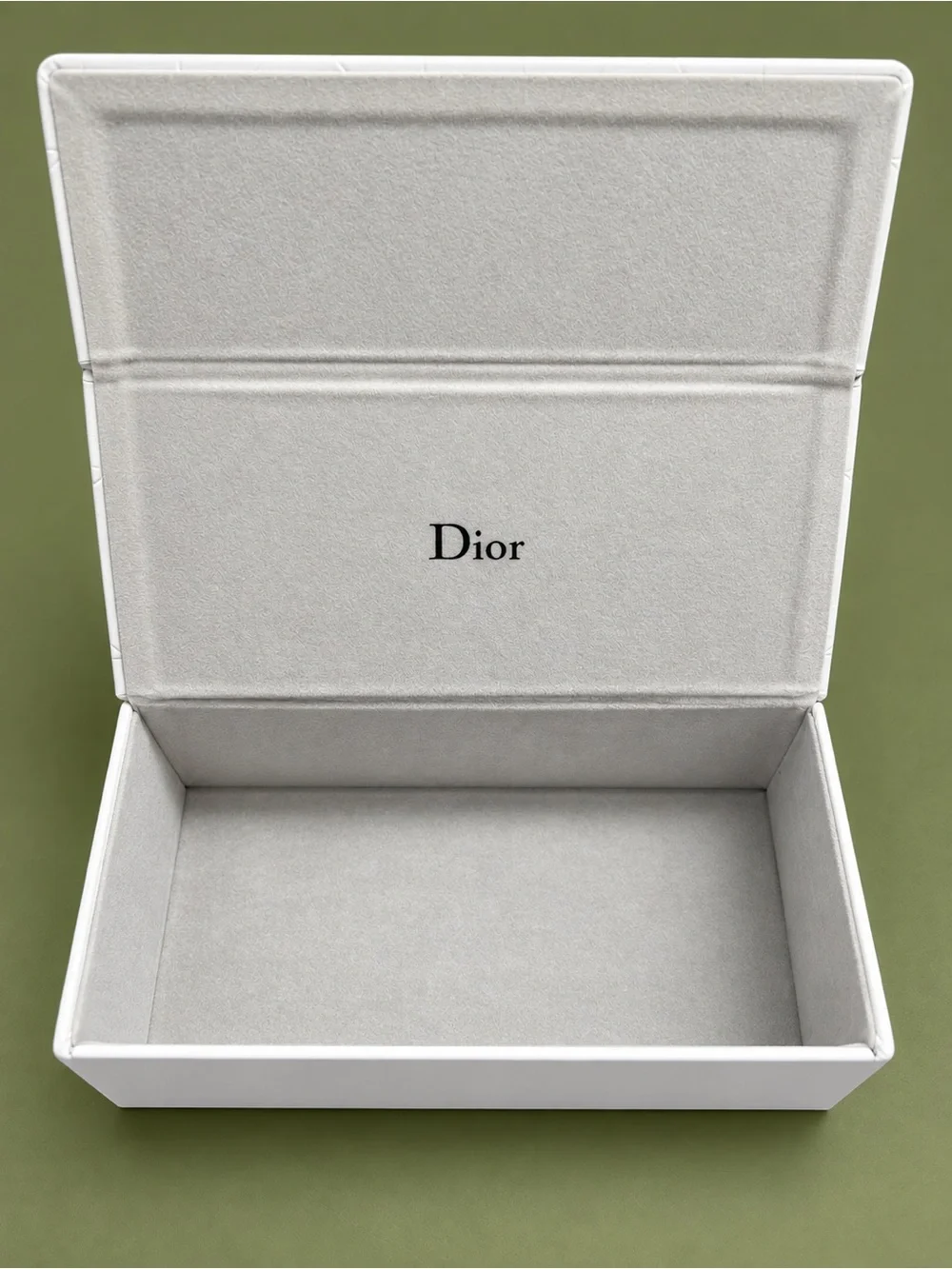 Dior white presentation
